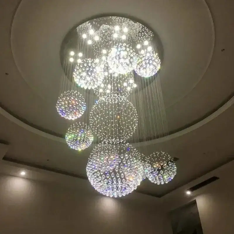 Crystal Raindrop Chandelier