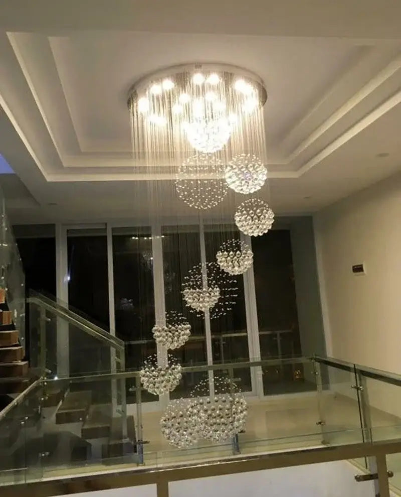 Crystal Raindrop Chandelier