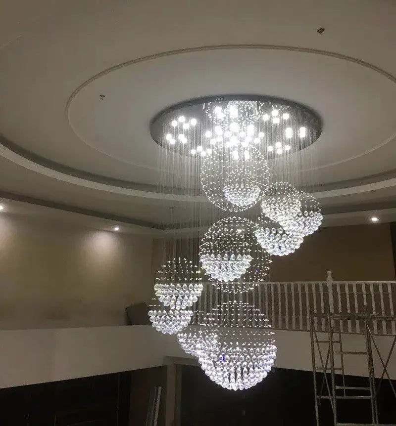 Crystal Raindrop Chandelier