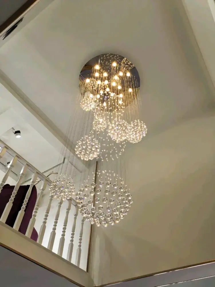 Crystal Raindrop Chandelier