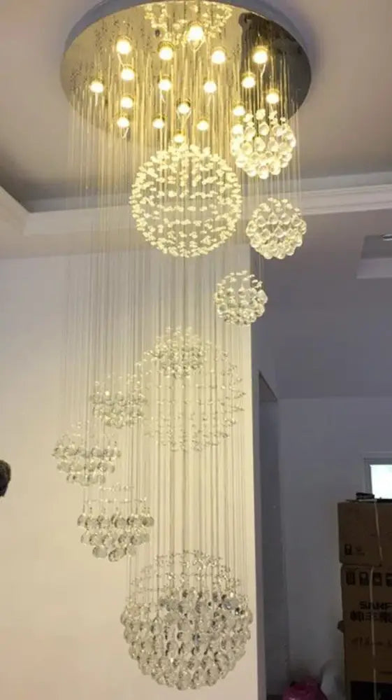 Crystal Raindrop Chandelier