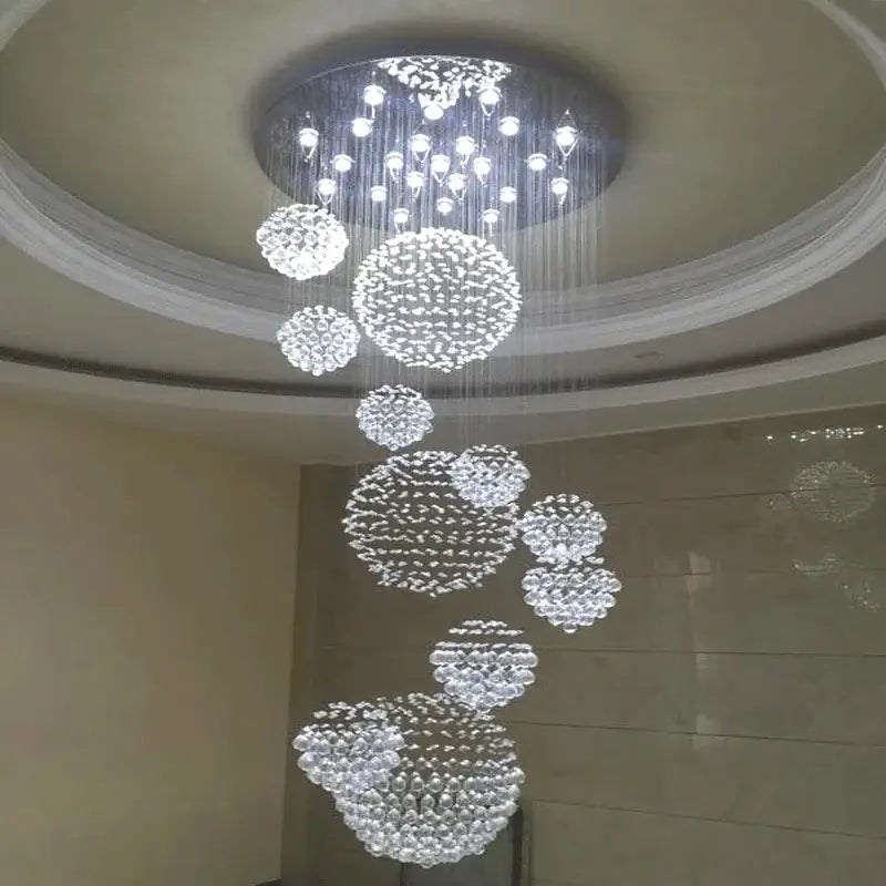 Crystal Raindrop Chandelier