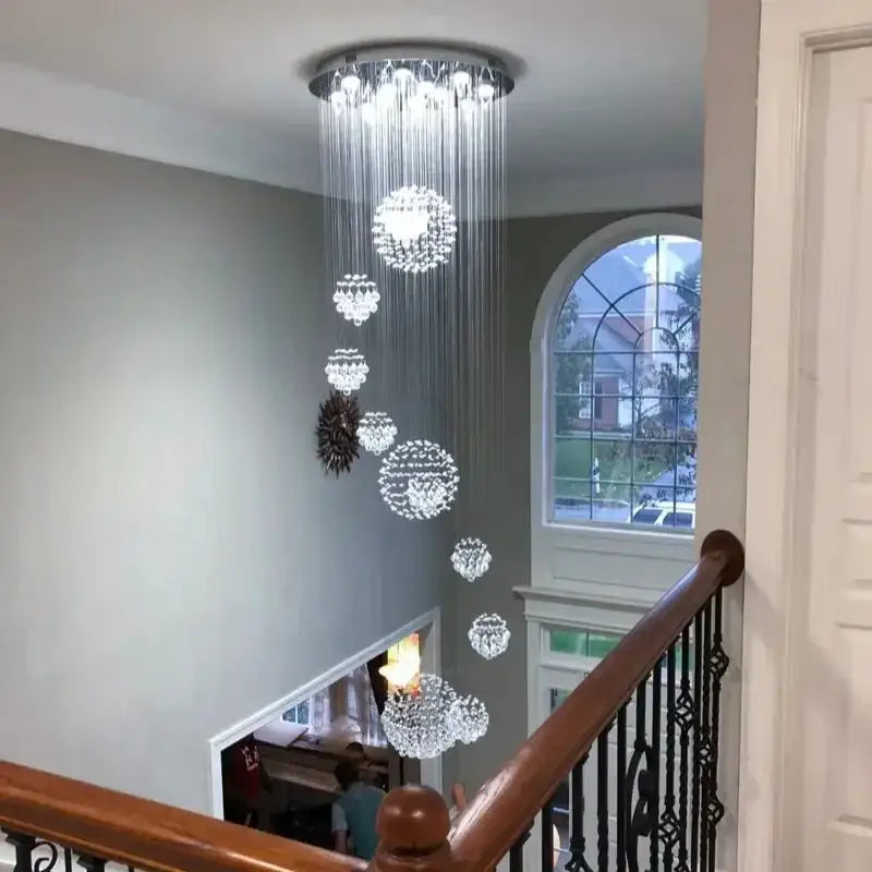 Crystal Raindrop Chandelier