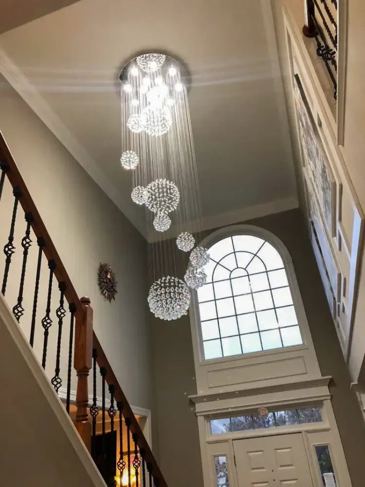 Crystal Raindrop Chandelier