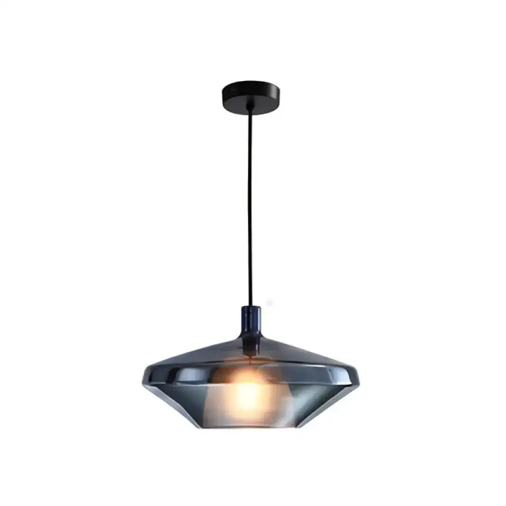 Amber Geometric Pendant Light