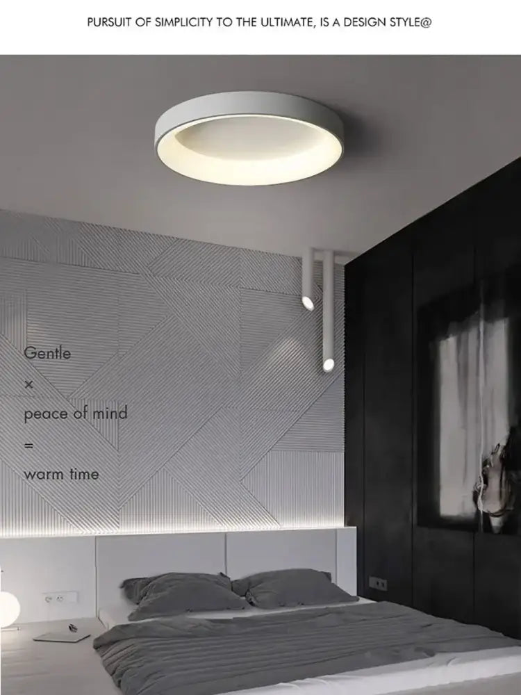 White Nordic Ceiling Light