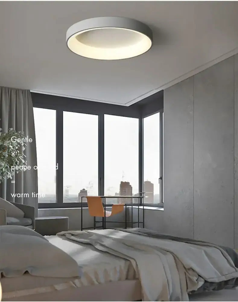 White Nordic Ceiling Light