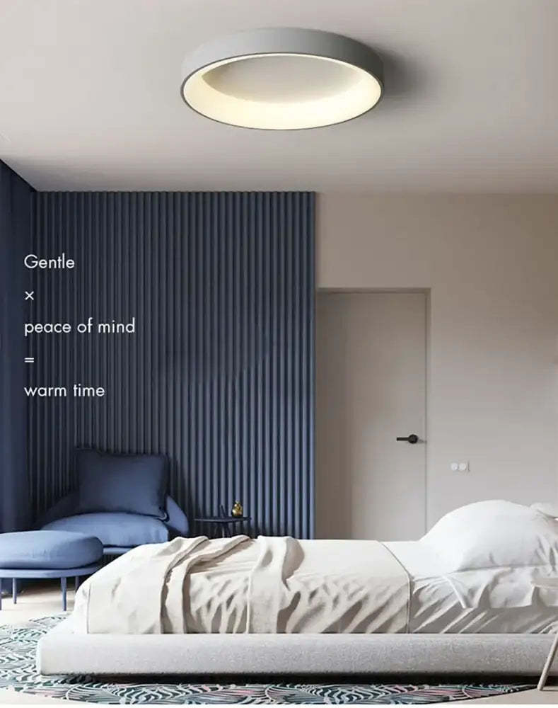 White Nordic Ceiling Light