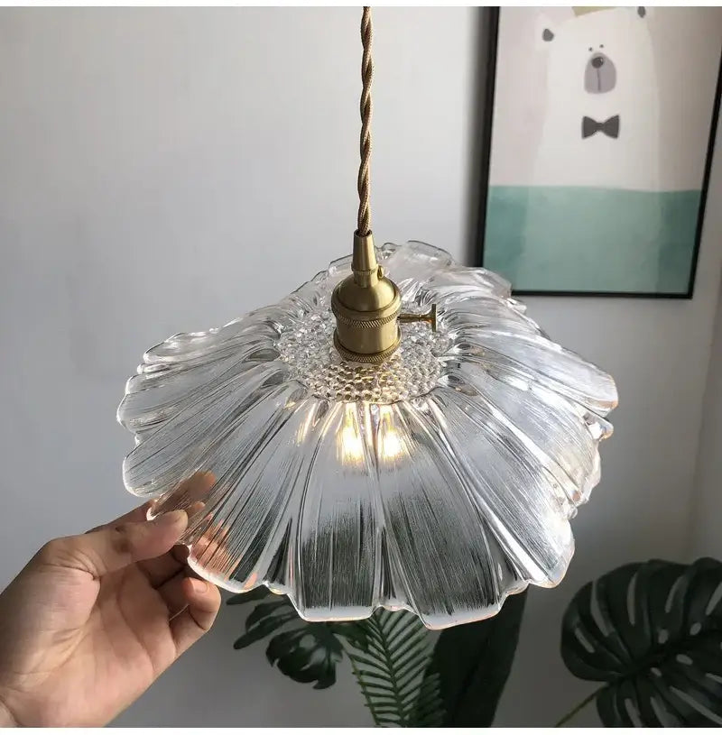Green Leaf Ceiling Light