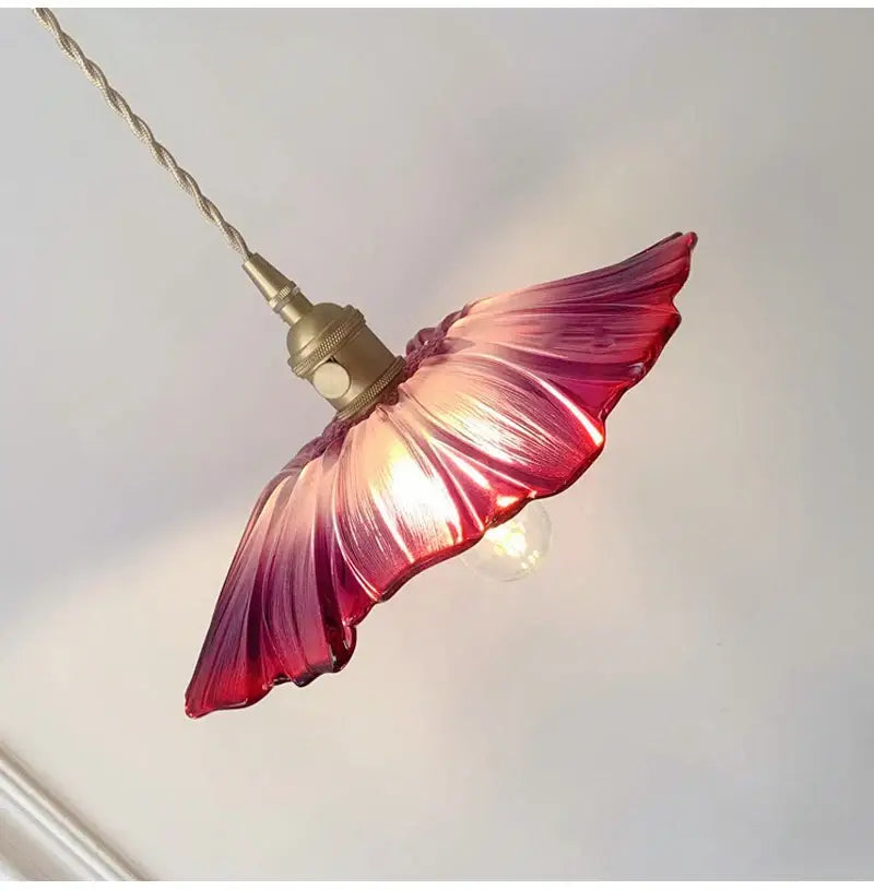 Green Leaf Ceiling Light