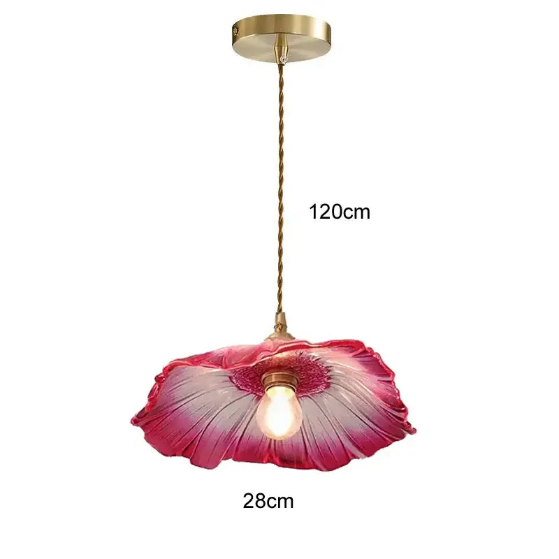Green Leaf Ceiling Light