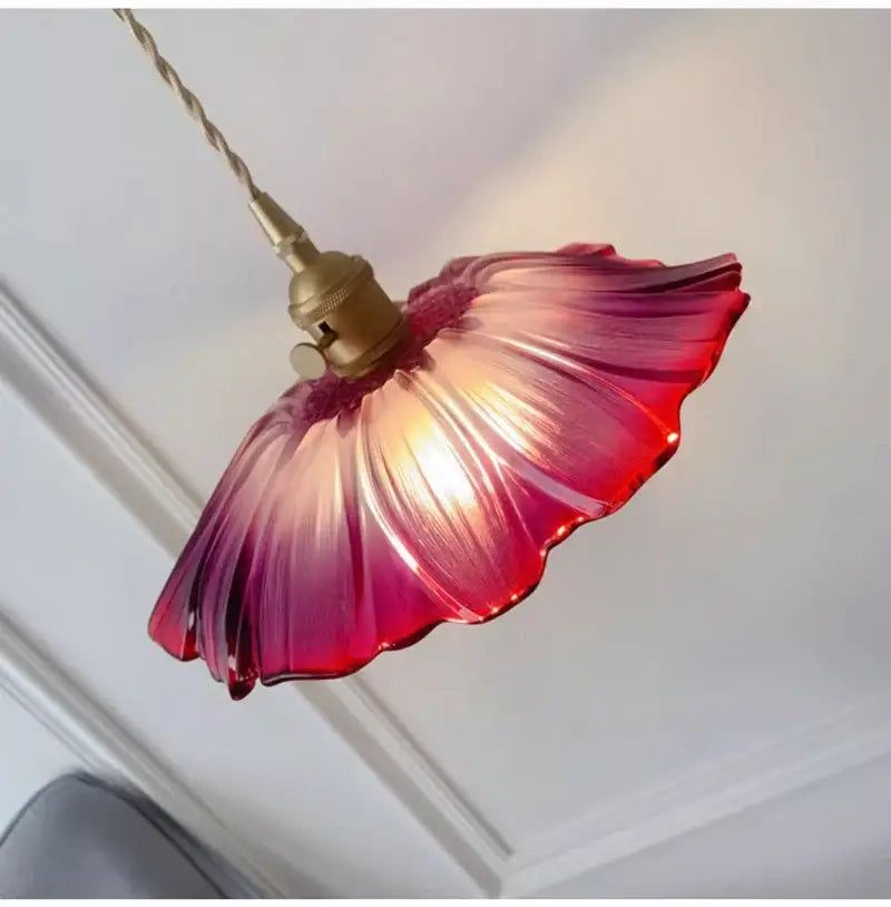 Green Leaf Ceiling Light