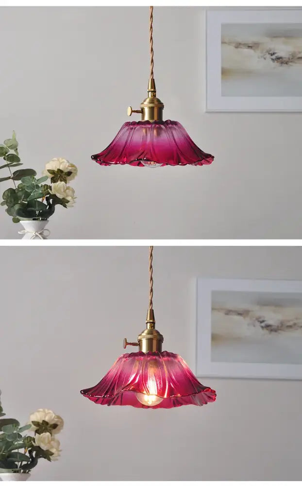Green Leaf Ceiling Light