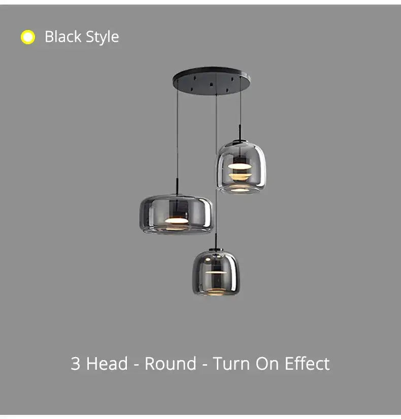 Nordic Glass Pendant Lamp