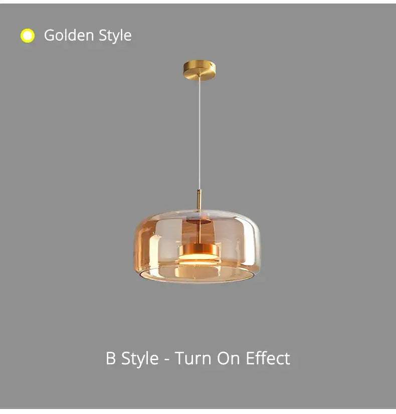 Nordic Glass Pendant Lamp