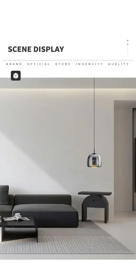 Nordic Glass Pendant Lamp