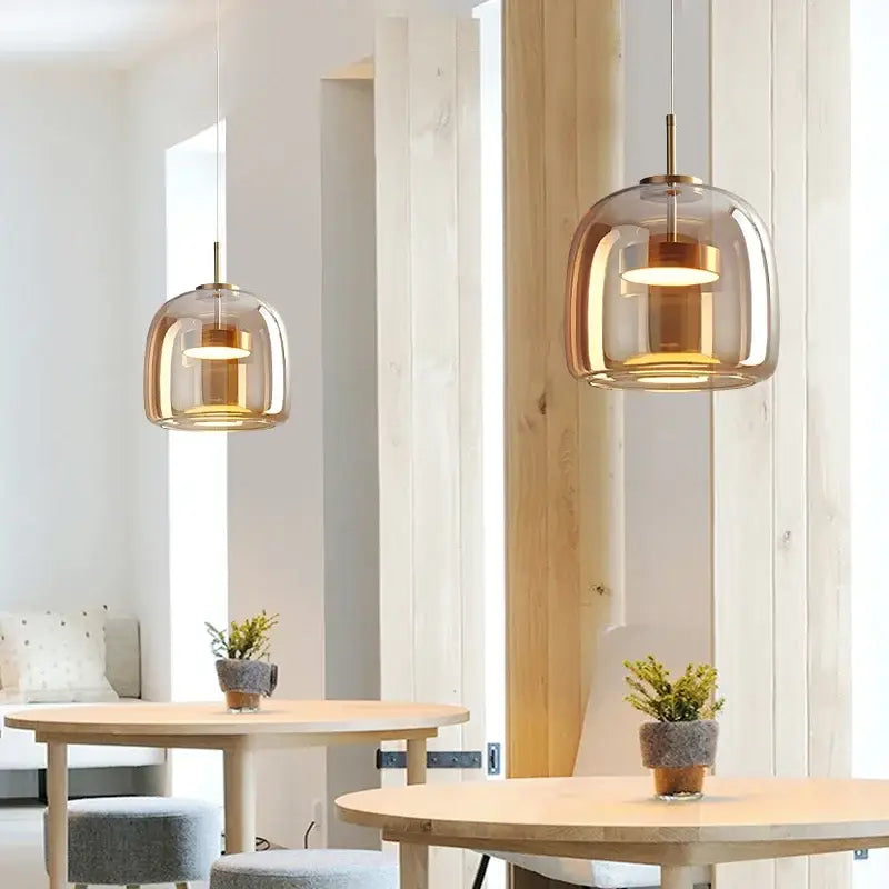 Nordic Glass Pendant Lamp
