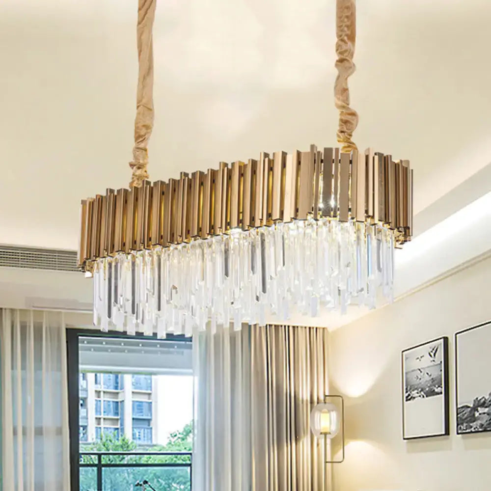 Gold Crystal Island Light