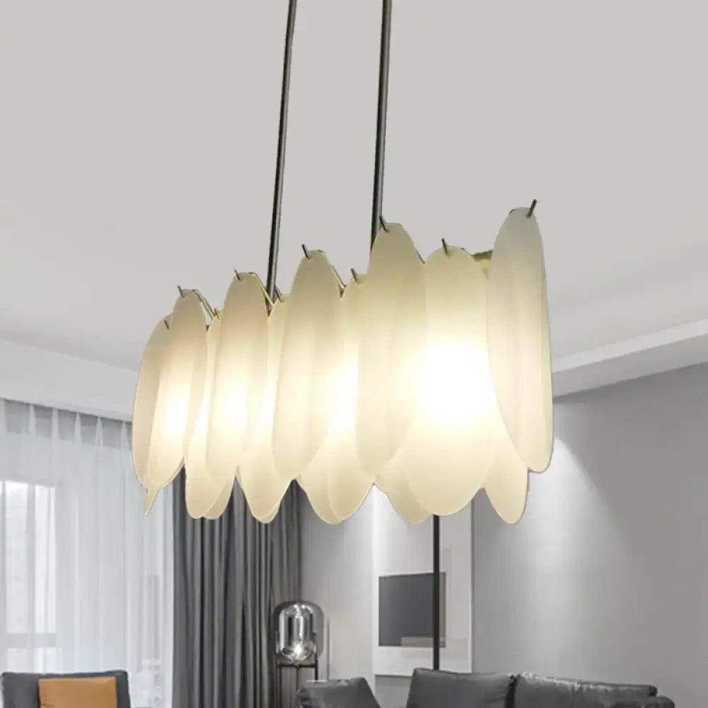 Gold Petal Ceiling Light