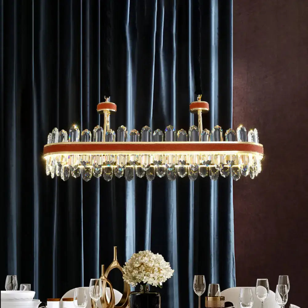 Red Gold Crystal Light