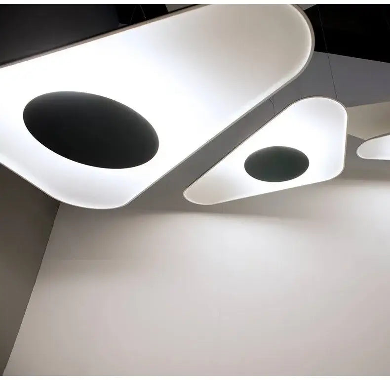 Black Disc Pendant Lamp
