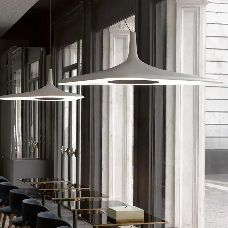 Black Disc Pendant Lamp