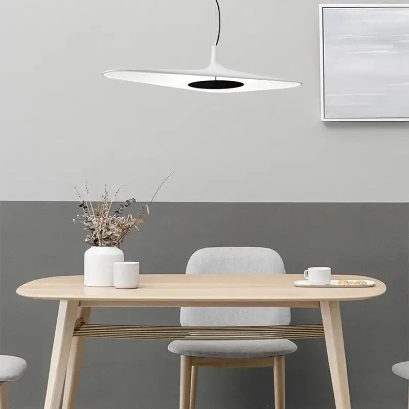 Black Disc Pendant Lamp