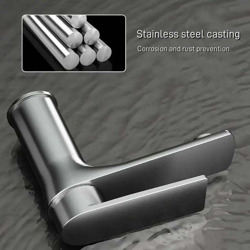 Grey Single Handle Faucet