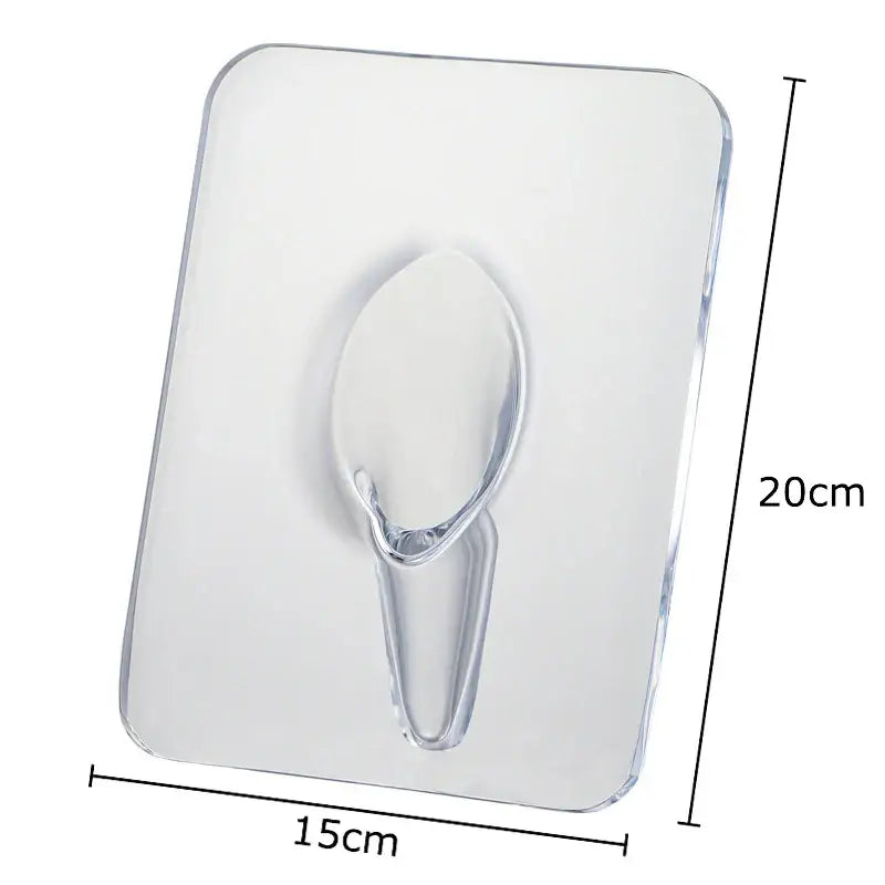 Transparent Square Wall Vase