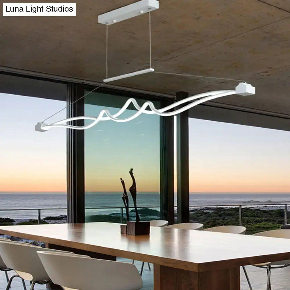 Coffee Twisted Pendant Light