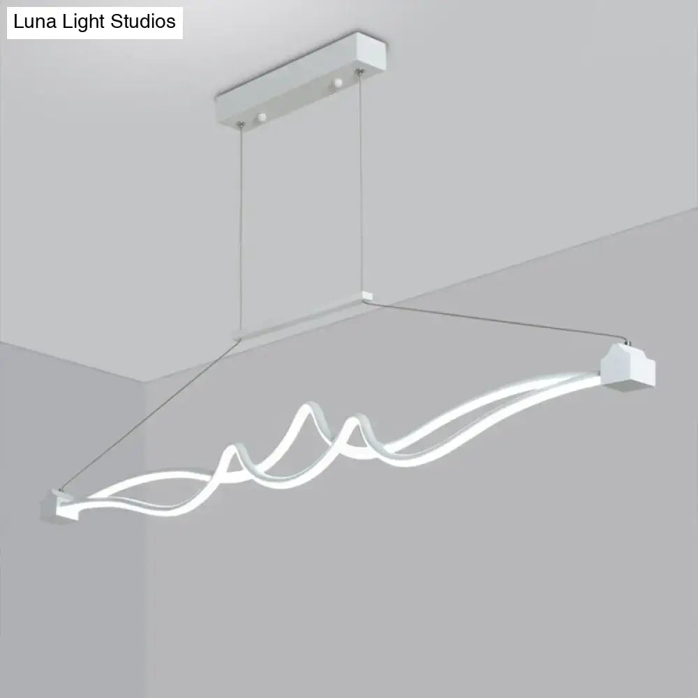 Coffee Twisted Pendant Light