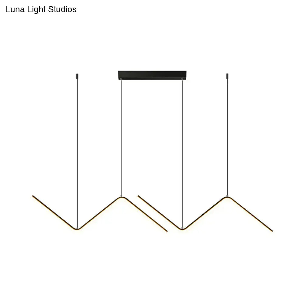 Black Gold Metal Lamp