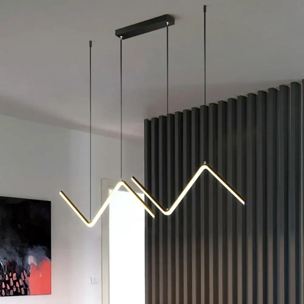 Black Gold Metal Lamp