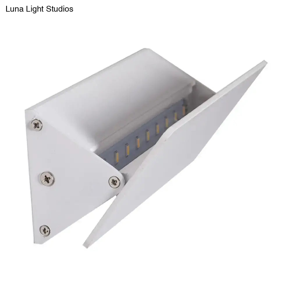 White Linear LED Sconce
