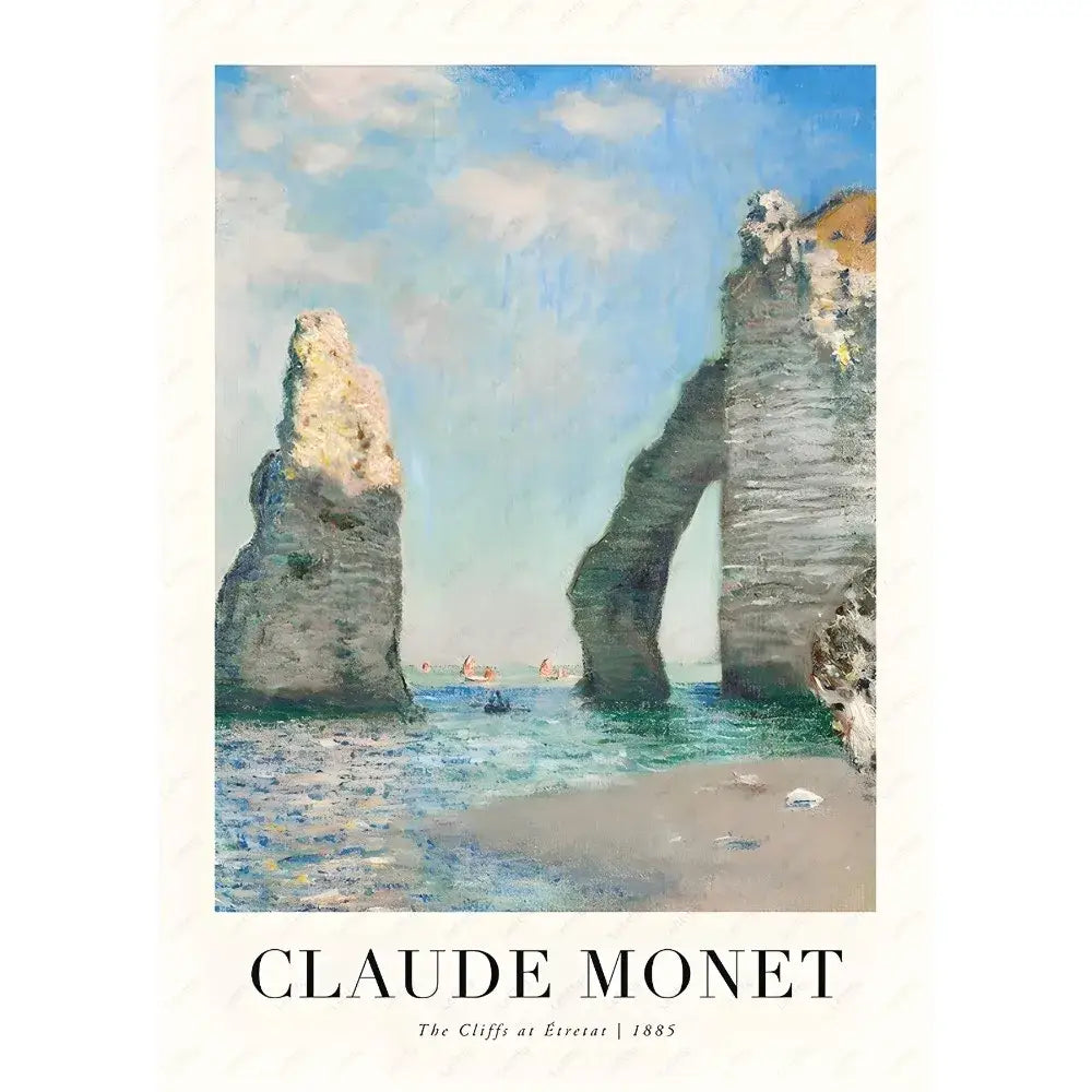 Monet Wildflower Poster Print