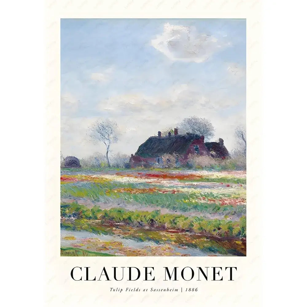 Monet Wildflower Poster Print