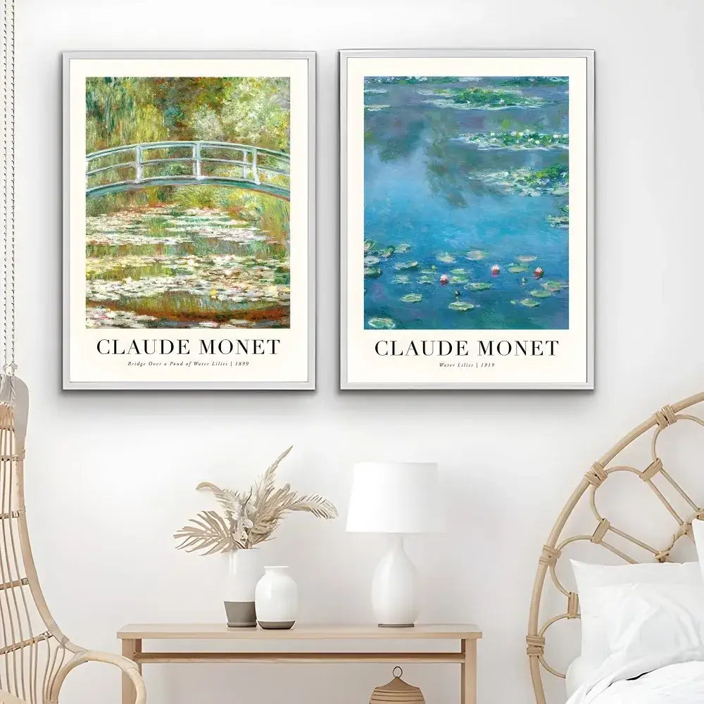 Monet Wildflower Poster Print