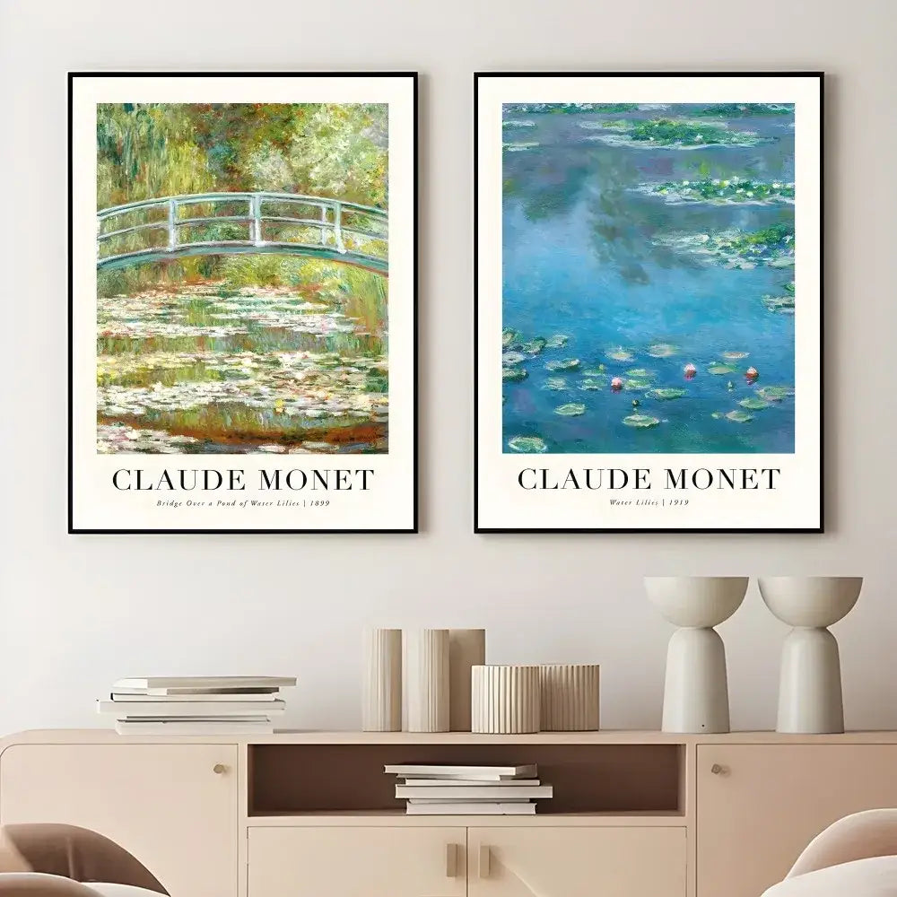 Monet Wildflower Poster Print