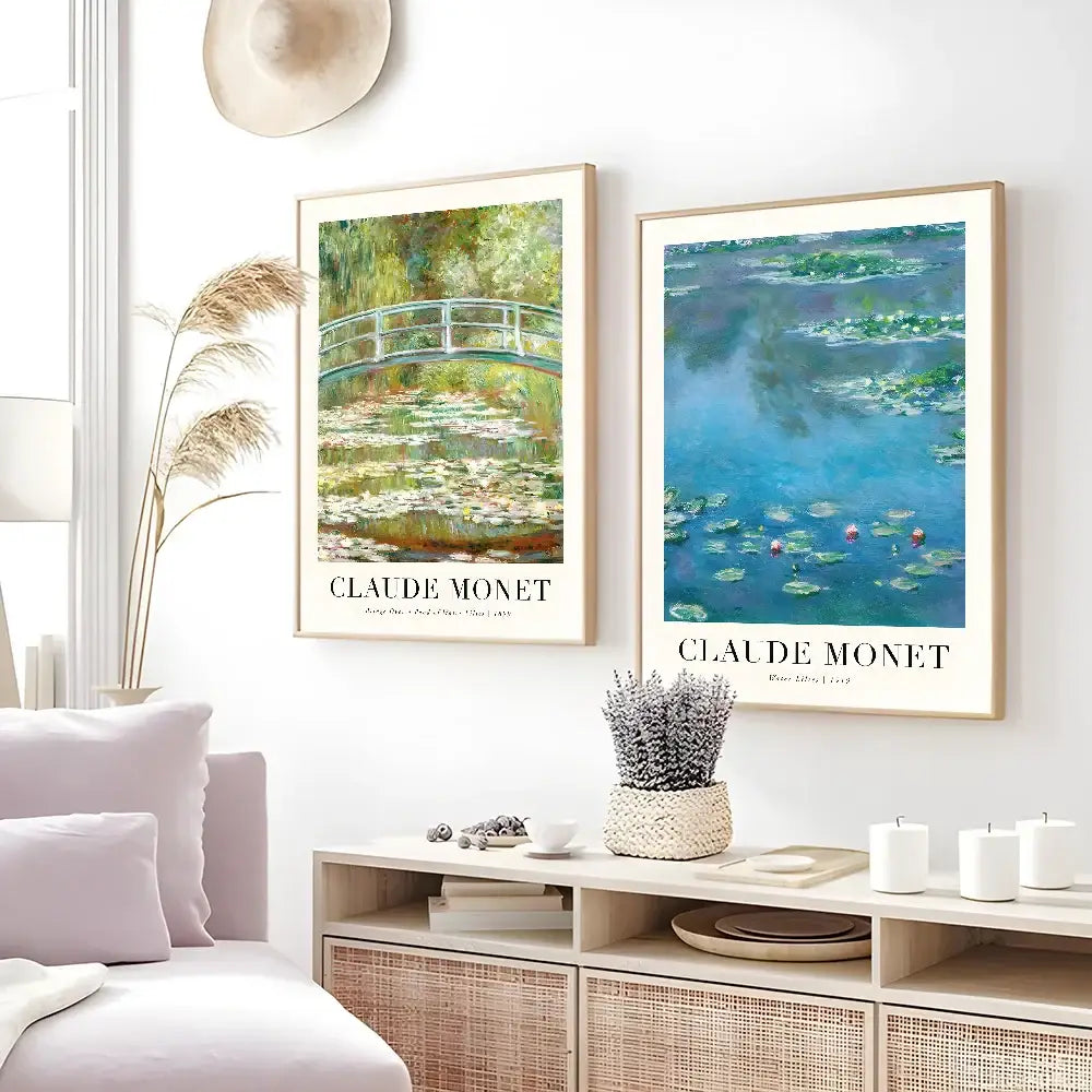 Monet Wildflower Poster Print