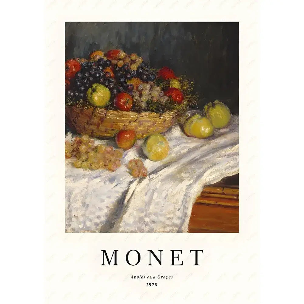 Monet Wildflower Poster Print