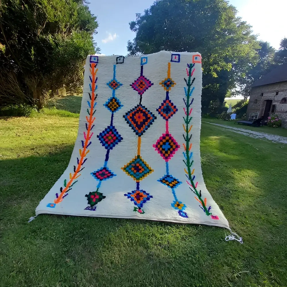 Multi Geometric Moroccan Rug