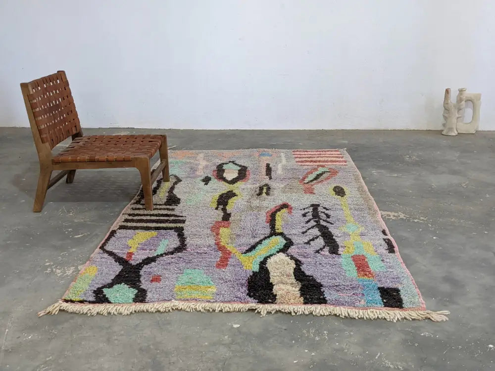 Handmade Moroccan Wool Rug