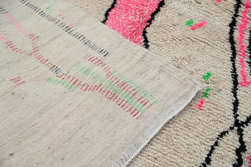 Beige Pink Azilal Rug