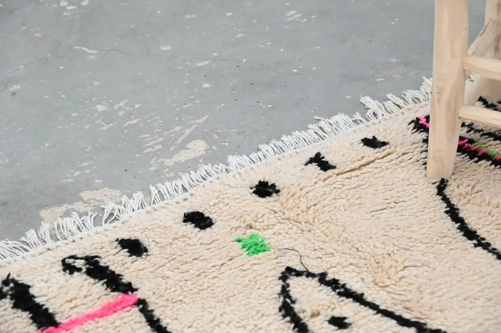 Beige Pink Azilal Rug