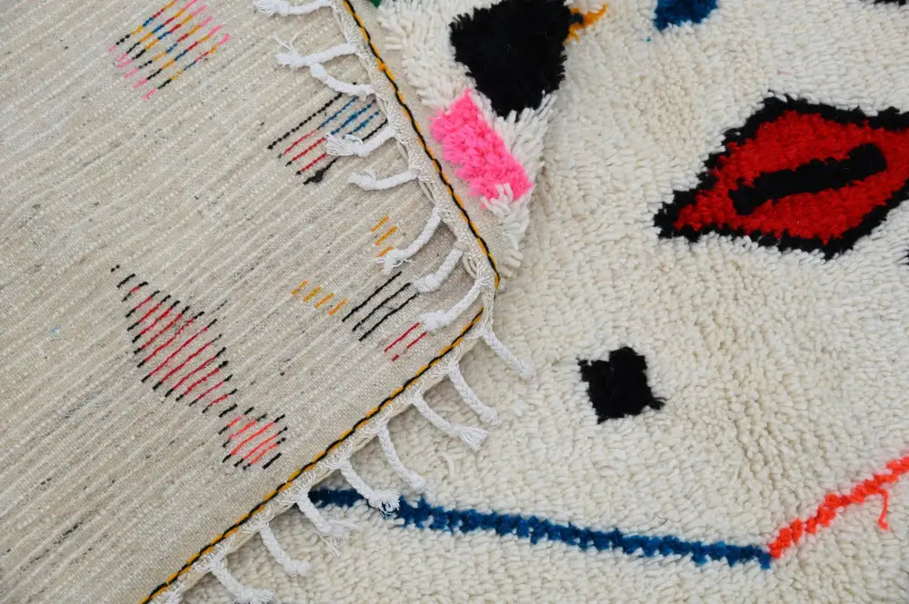 Colorful Geometric Azilal Rug