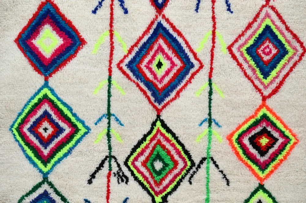 Beige Handmade Moroccan Rug