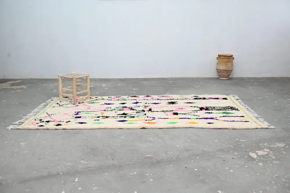 Geometric Beige Azilal Carpet