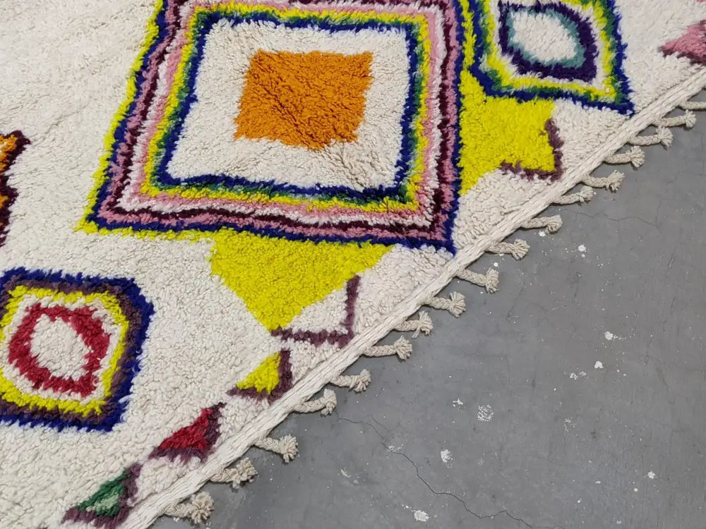 Colorful Azilal Moroccan Rug