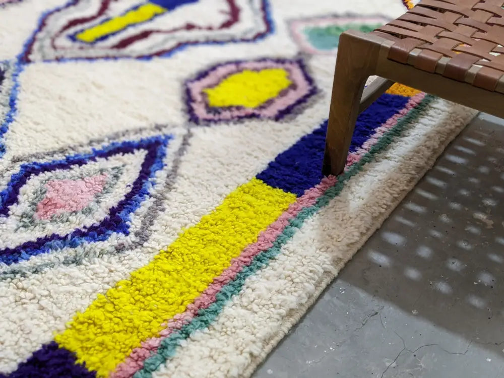 Colorful Azilal Moroccan Rug