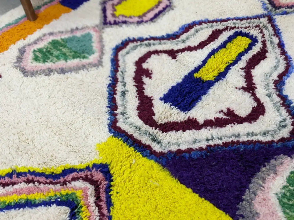 Colorful Azilal Moroccan Rug